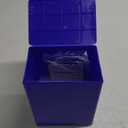 Seashore Themed TSA Approved Fly-Safe and Temporary Travel Cremation Urn Kit for Human Ashes - Airline and Mail Friendly - 200 Cubic Inch Capacity - Blue Plastic Urn with Seascape Mailing Box