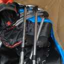 55" Trampoline for Kids with Enclosure, 440lbs Capacity Indoor & Outdoor Toddler Trampoline with Adjustable Gymnastics Bar & Toys, for Boys & Girls (Blue)