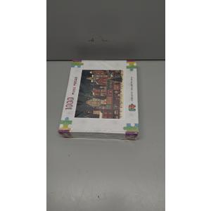 1000 Piece Puzzle for Adults, New Year Street Winter Jigsaw Puzzle, 27.6 x 19.7in 1000 Pieces Jigsaw Puzzles for Adults, Gift for Friends Family, Wall Art Home Decor