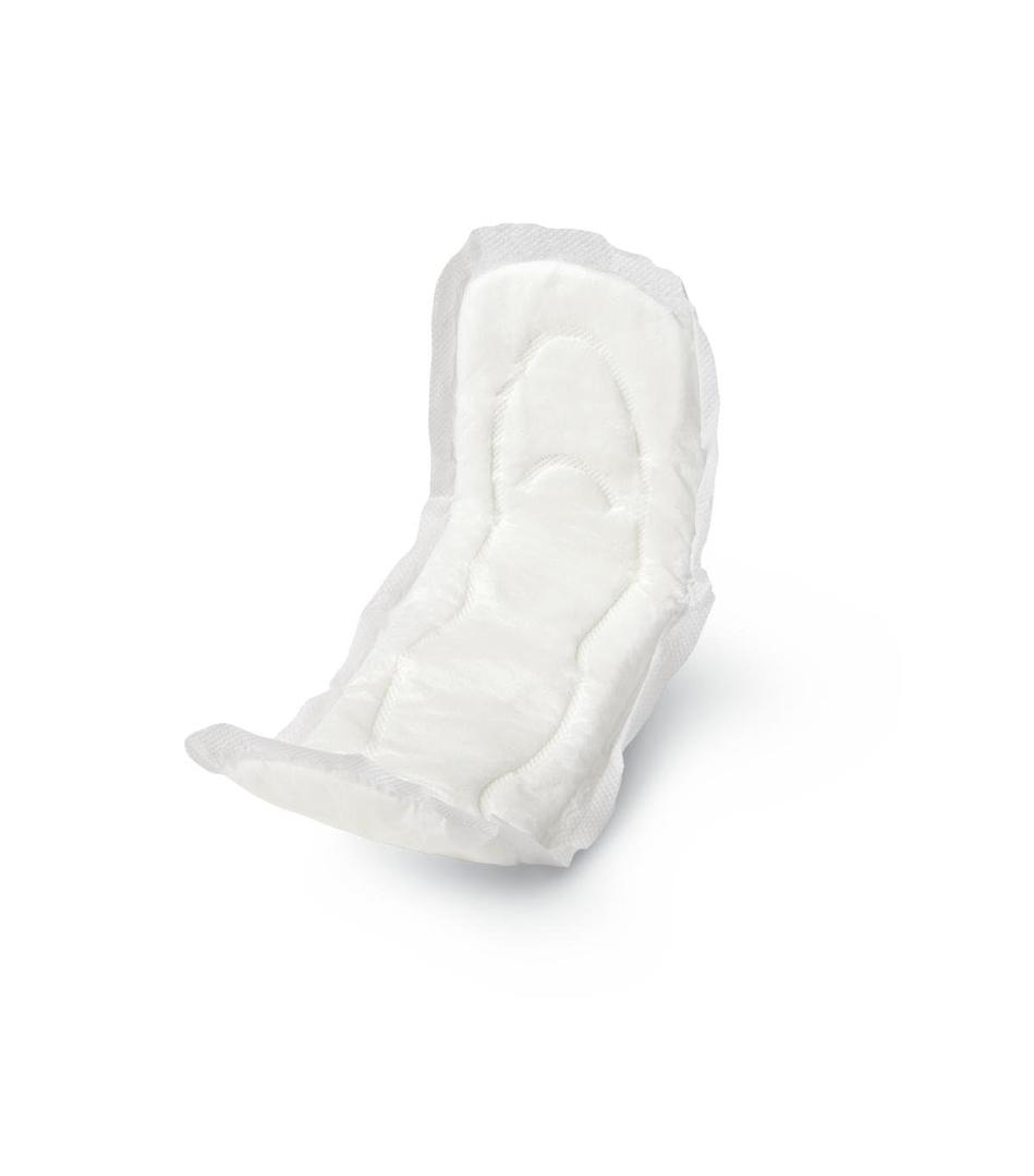 Medline Maxi Sanitary Pads with Adhesive Strip, 11", Individually Wrapped (Pack of 288)