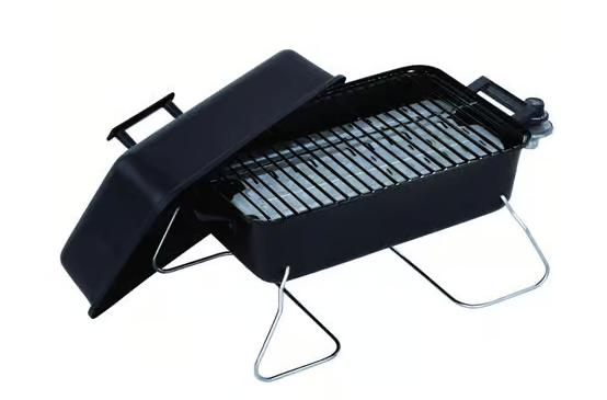 Char-Broil 1 Burner Liquid Propane Portable Grill Black