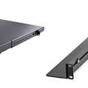 StarTech.com 1U 4-Post Adjustable Server Rack Mount Shelf - 330lbs(150 kg) & 1U 19 inch Server Rack Rails - 24-36 inch Adjustable Depth