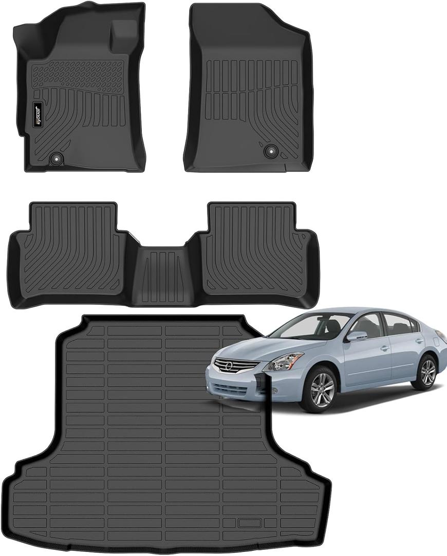 Floor Mats for Nissan Altima 2007-2012 Sedan S SL SE SR Hybrid Set