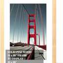 14x18 Picture Frame Diamond Painting Frames Poster Frames Made of Solid Wood,Display Pictures 12x16 with Mat or 14x18 without Mat for Photos, Paintings,Walls Decoration,Anniversary,Wedding,Christmas