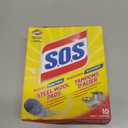 S.O.S Steel Wool Soap Pads, 10 Count Box (6 Boxes Total/ 60 Pads Total)