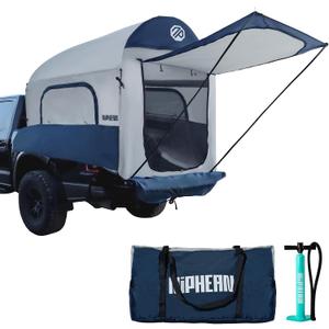 Niphean Truck Bed Tent for Camping 5ft-8ft for 2+1 People, 2 Mins Setup
Inflatable Pickup Truck Tent, PU 3000mm Waterproof & High-Strength Windproof, Spacious Interior for Multi-Landscape