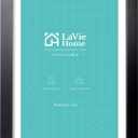 LaVie Home 13 x 19 Picture Frame Black Poster Frame, Display Pictures 11x17 with Mat or 13x19 Without Mat, Stable and Sturdy Frame and Polished Plexiglass, Horizontal and Vertical Format of The Wall（1 Pack）