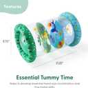 The Peanutshell Inflatable Tummy Time Roller - Crawling Toys for Babies, Soft & Supportive Baby Tummy Time Roller, Water-Friendly Crawling Toys for 6-12 Months - Land and Sea