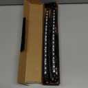 Car LED Strip Light,Uniwit 4 Pieces DC 12V 72 LED Multicolor Car Interior Music Light LED Underdash Lighting Kit with Sound Active Function and Wireless Remote Control Including Car Charger