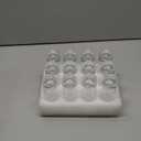 Farielyn-X Clear Heavy Base Shot Glasses 12 Pack, 2 oz Tall Glass Set for Whiskey, Tequila, Vodka