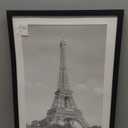 Frame 13x19 Black Solid Wood Picture Frame, White Mat with 10.5x16.5 opening for 11x17 Image, 1 Inch Border, Acrylic Front