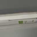 DENFOON Motorized Zebra Blinds with Solar Powered ，White, 46" W x 72" H