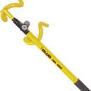 Winner International The Club 3000 Twin Hooks Steering Wheel Lock, Yellow