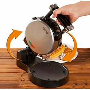 Secura 360 Rotating Belgian Waffle Maker With Removable Plates