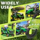 GX21833 48 Inch Mower Deck Belt for John Deere 145 D140 D150 D155 D160 L120 L130 LA130 LA140 LA145 LA155 LA165 Z200 Z255 Z300 Z355E Riding Lawn Mower GX20571, 1/2" X 141"