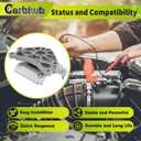 Carbhub 2042402017 Engine Motor Mount Kit fit for Mercedes-Benz C300 C350 GLK350 AWD Replace for A2042402017 2212400518 2042400618 2042401517 A0311A0006 Engine Motor Mount Trans Mount Set