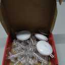 [Timer] Christmas Window Decorations, 3 Pack Snowflake Christmas Window Lights with Suction Cup, Hanging LED Battery Operated Xmas Lights Indoor Outdoor Xmas Tree Fireplace Home Party Decor - While