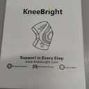 KNEEBRIGHT Light Hinged Knee Brace for Women, Strong Adjustable Compression Knee Brace, Quick Wrap Around Patella Support with Side Stabilizers for Meniscus Tear, Arthritis M