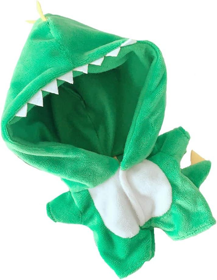 20cm /8" Doll Plush Doll's Clothes Animal Garment Suit Pajamas Dolls Accessories (Dinosaur)
