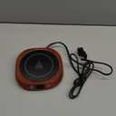 Coffee Mug Warmer - Coffee Cup Warmer for Desk Auto Shut Off, Smart Electric Candle Warmer Beverage Warmer for Coffee, Tea, Water, Milk and Coco, 5 Temperature Settings & 1-12H Timer (Wood Grain)