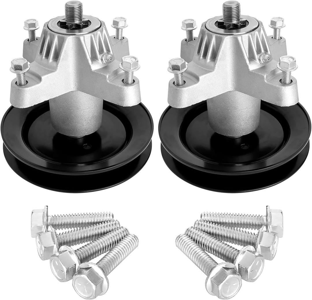 918-04456 Spindle for 42" Deck MTD Tr oy-Bilt Mower - 618-04456 Spindle Assembly for Tr oy-Bilt Pony B ronco Tractor, Toro LX425 LX420 Lawn Tractor, Yard Machines , Replace 918-04456B 918-04461 2 pack 918-04456 Spindle for 42" Deck MTD Tr oy-Bilt Mower - 618-04456 Spindle Assembly for Tr oy-Bilt Pony B ronco Tractor, Toro LX425 LX420 Lawn Tractor, Yard Machines , Replace 918-04456B 918-04461 2 pack