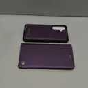 Wallet Case for Samsung Galaxy S25 Compatible with Magsafe, 2-in-1 PU Leather Flip RFID Blocking Card Holder Stand Shockproof Magnetic Detachable Cover for Galaxy S25 Case, Fashion Purple