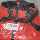 Dog Winter Coat with Hurns Built in, Dog Winter Jacket for Small, Medium, and Large Dogs, Water-Resistant?Windproof - Red - L