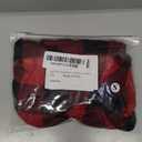 KOOLTAIL Plaid Dog Hoodie Pet Clothes Sweater with Hat and Pocket for Small Medium Large Size Dogs, Soft Winter Warm Dog Cold Weather Coat, Fleece Fall Dog Hooded Sweatshirt for Puppy Cats, Red, Small (Pack of 1)