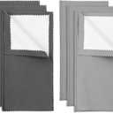 6pcs Silver Polishing Cloth, Silver Jewelry Cleaner Cloth Double-Sided Jewelry Polishing Cloth for Sterling Silver Platinum Jewelry Removes Dirt and Maintains Shine