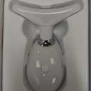 7 Color Face and Neck Massager Light Therapy, Red Light Based Facial Massager for Skin Care, Smoothing, Firming (White)