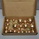 Faux Ball Cake Topper for Cake Decoration (20 Pcs) (Green)