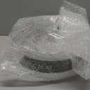 BINO Plastic Round Turntable Organizer with 5 Compartments - Clear | Spinning Divided Turntable Container | Rotating Organizer Storage for Bottle Condiments Fridge Kitchen Counter Pantry Bathroom