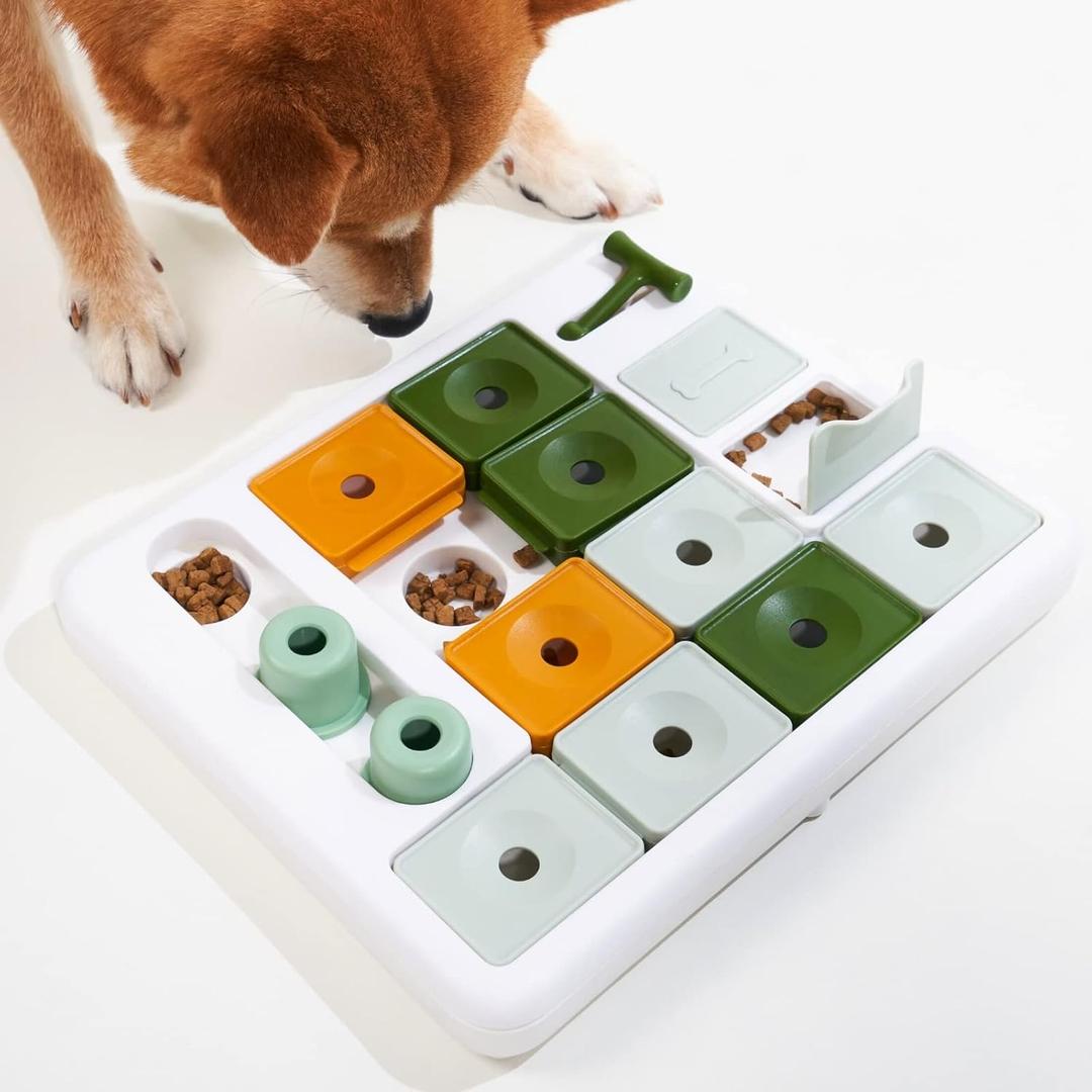 Dog Puzzle Toy 3 Levels, Mental stimulating for Boredom and Smart Dogs, Treat Puzzle for All Breeds Dog Dog Puzzle Toy 3 Levels, Mental stimulating for Boredom and Smart Dogs, Treat Puzzle for All Breeds Dog