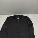 ANRABESS Womens Cable Knit Sweaters Long Sleeve V Neck Sweater Tops Casual Pullover Polo Shirts 2025 Fall Fashion Outfits, XL, Black