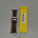 EDIMENS Leather Bands Compatible with Apple Watch 46mm 45mm 44mm 42mm(Series 1 2 3) Band Men Women, Vintage Genuine Leather Wristband Replacement Band Compatible for Apple Watch iwatch Series 10 9 8 7 6 5 4 SE (Classic Retro Walnut)