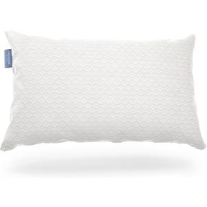 Cosy House Collection Luxury Rayon Derived from Bamboo Shredded Memory Foam Pillow - Adjustable & Removable Fill - Cool & Breathable Cover with Zipper for Side, Back, & Stomach Sleepers (Queen)