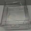 Refrigerator Storage Drawer for Bartesian Cocktail Pods, Stackable Bartesian Pod Holder for the Fridge, Hold 32 Bartesian Cocktail Capsules, Refrigerator Organizer Bins Storage Container -Clear