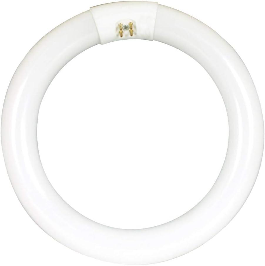 Feit Electric 8-inch 15 Watt LED Circular Tube T9 Replacement, Cool White, 4100K, G10Q Base, Plug & Play, Requires Compatible Existing Ballast, FC8/840/LED 22W EQ Non-DM LED Tube