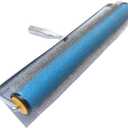 Spiked Screeding Compound Roller 20"x 1" Remove Bubble Smooth Level Surface Flooring Epoxy Self Levelling Stainless Steel Spiked Compound Screed Floor Roller