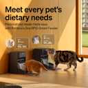 PETLIBRO RFID Automatic Cat Feeder, Collar Sensor for Personalized Meals, Cats Recognition, Diet Tracking and Anti-Stealing for Multi-Pets Homes and Different Diets, Wi-Fi Programmable Food Dispenser, Size: 3L (Pack of 1)
