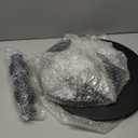 NTSJJTSS Side Table  Small Round Metal Accent Table for Living Room, Bedroom, Office  Modern Matte Black Pedestal Coffee Table for Small Spaces  21" Height, Compact Drink Table for Sofa, Corners