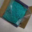 Walensee Bathroom Contour Rug Non Slip Toilet U Shaped Bath Mat (20x24, Turquoise) Water Absorbent Super Soft Shaggy Chenille Machine Washable Dry Extra Thick Perfect Absorbant Best Plush Carpet