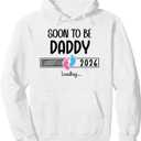 Promoted to Daddy est 2026 Dad Soon to Be Daddy 2026 Loading Pullover Hoodie XL