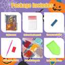 5 x Halloween Diamond Art Kits for Adults-Halloween 5D Diamond Painting, Gem Art for Adults, Horror Gem Painting Kits for Wall Home Decor Arts Craft 12x16inch (G4729)