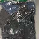 GUNEST Womens Oversized Sweater Cozy Chunky Long Sleeve Mock Turtleneck V Neck Button Down Denim Polo Pullover Tunic Sweaters (Large, Black)