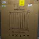 Extra Wide Baby Gate 57.5-62.2 Pressure Mounted,Child Dog Pet Safety Gates with Walk Through Door for