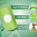 Doggy Boo 600 Count Dog Poop Bags Bulk Refill Rolls, Extra Thick Leak-Proof Dog Waste Bags, 65% Recycled Eco-Friendly, Unscented, Fits Standard Dispensers (30 Rolls)