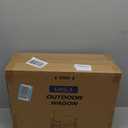 Collapsible Wagon with Big Wheels, Beach Wagons Carts Foldable with All-Terrain Wheels, Large Weight Capacity Heavy Duty Carts with Cup Holders for Camping, Garden, Sports, Grocery, Carbon Black