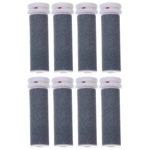8Pcs Extra Coarse Replacement Roller Heads for Electric Foot File, Callues Remover Tool, Compatible with Multiple Brands, Easy to Use for Home Foot Care