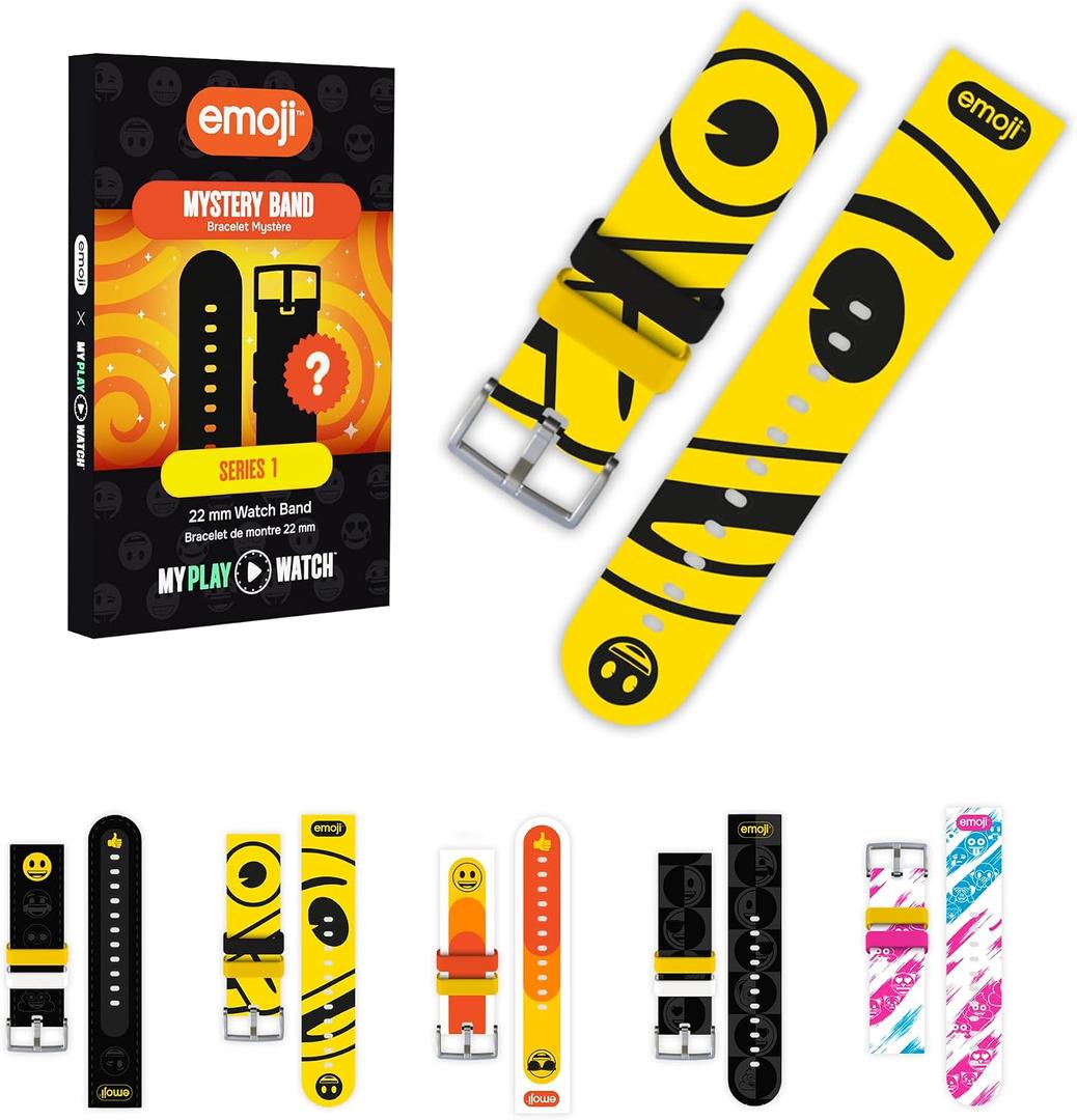 Emoji Surprise Band, 22mm Replacement, Officially Licensed